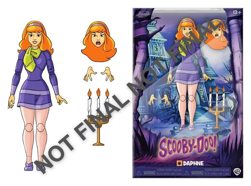 Scooby Doo Actionfigur Daphne cirka 14 cm hög