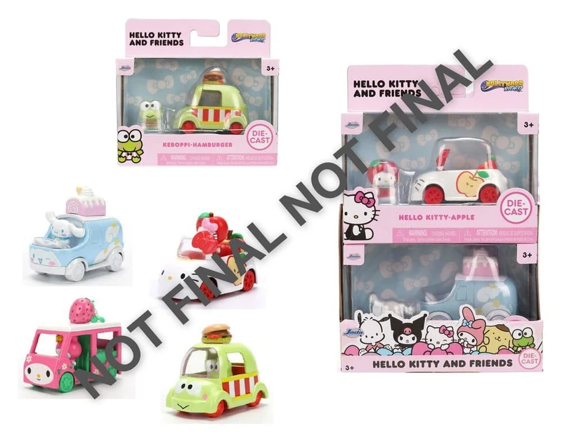Sanrio Tryckta Fordon 1/55 Våglängd 1 Urval (8)