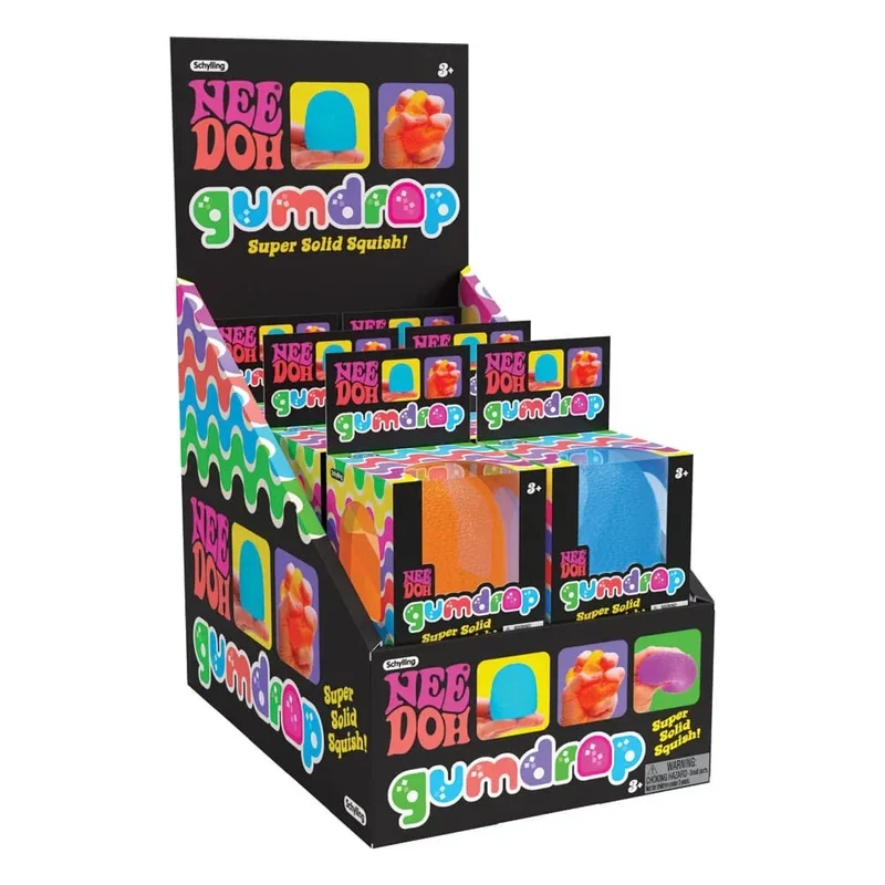 NeeDoh Squeeze Figurer Gumdrop Display (12)