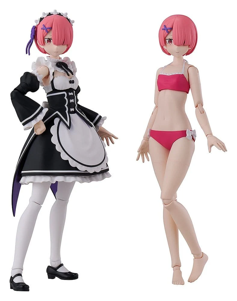 Re:ZERO -Starting Life in Another World- Kadokawa Plastmodellserie Plastbyggsats Ram DX-version 16 cm