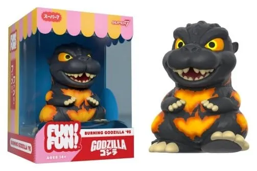 Godzilla Toho Fun! Fun! Mini Figur Våg 02 Brinnande Godzilla