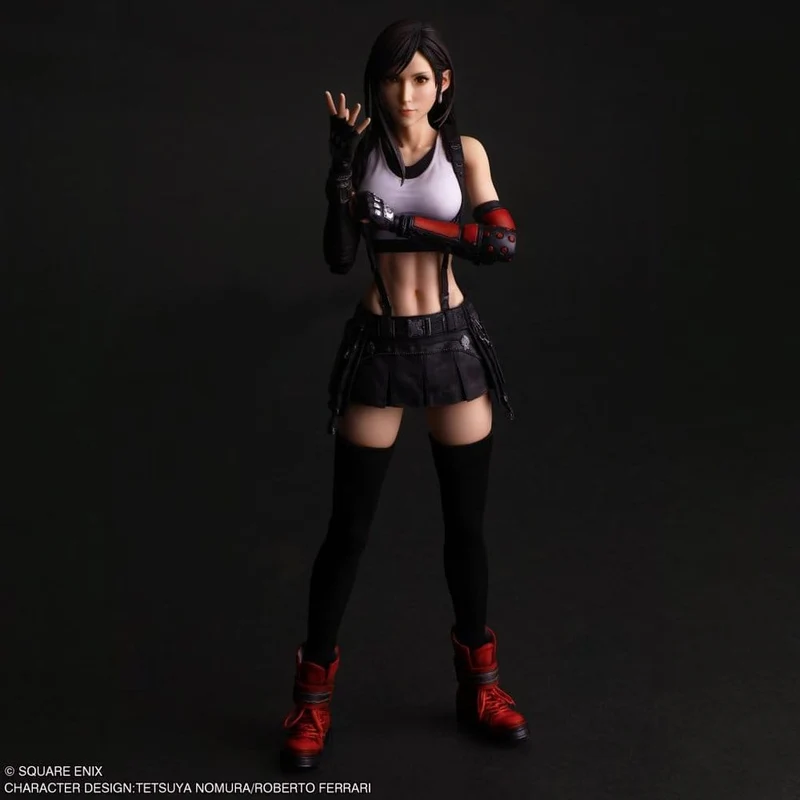 Final Fantasy VII Rebirth Play Arts Shin actionfigur Tifa Lockhart, 25 cm