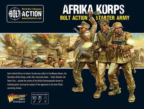 Bolt Action - Starter Army - Afrika Korps