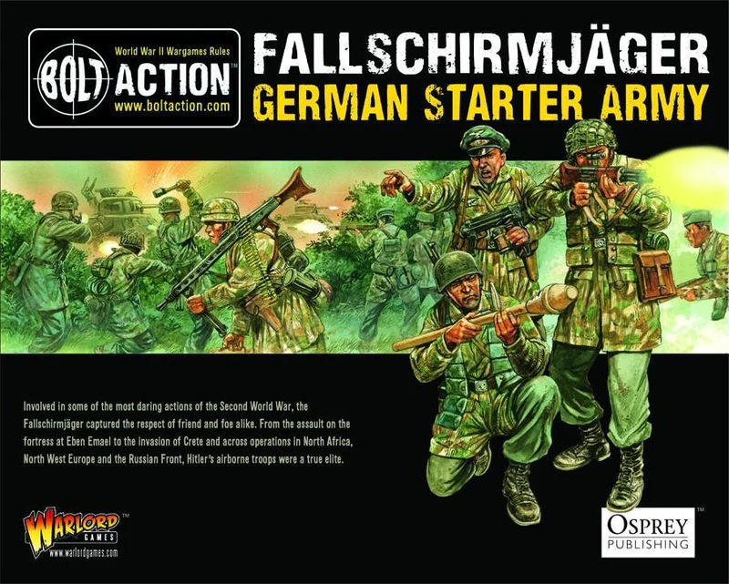 Bolt Action - Starter Army - Fallschirmjäger