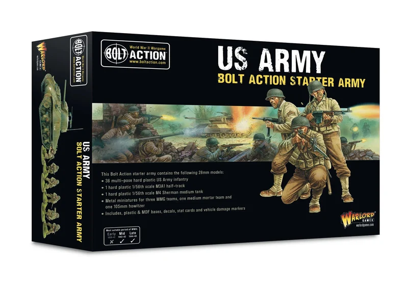 Bolt Action - Starter Army - US Army