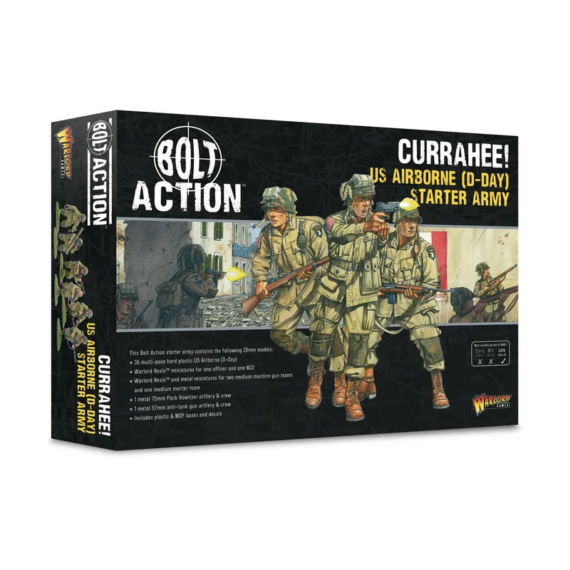 Bolt Action - Starter Army - Currahee! US Airborne (D-Day)