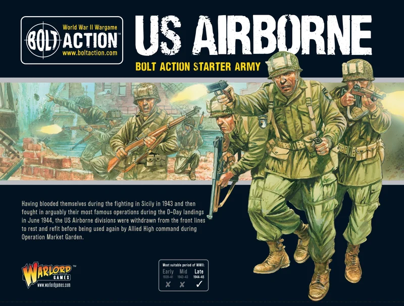 Bolt Action - Starter Army - US Airborne Army