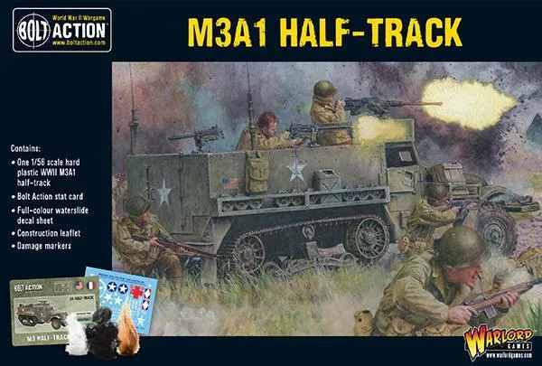 Bolt Action - US Army - M3A1 Half-Track