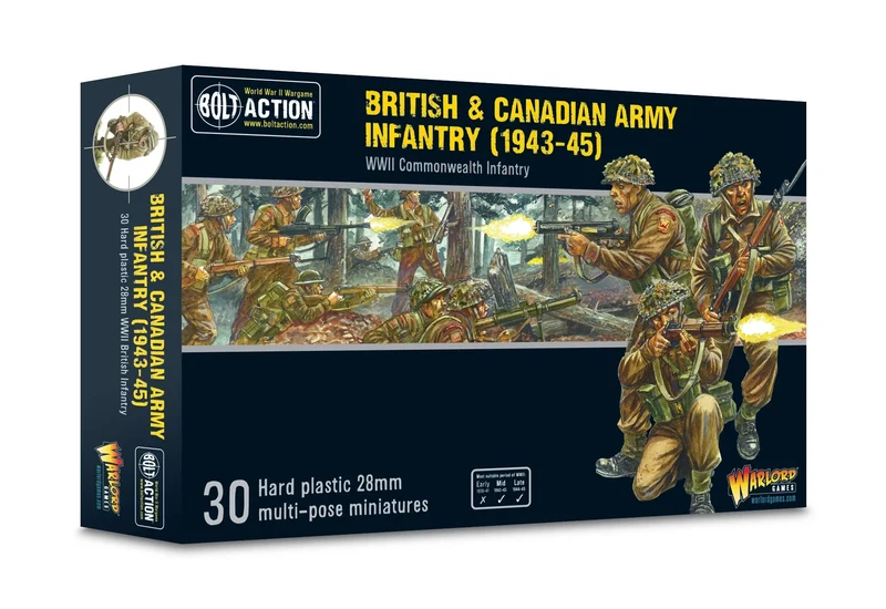 Bolt Action - Great Britain - British & Canadian Army Infantry (1943-1945)
