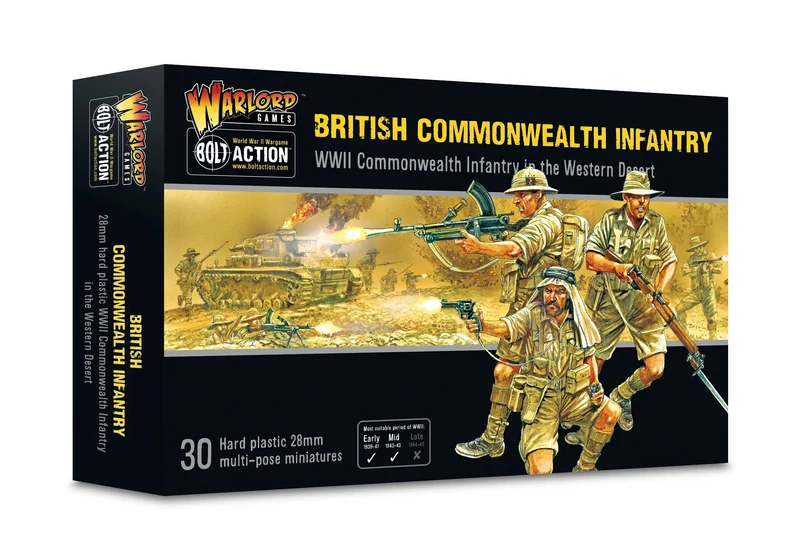 Bolt Action - Great Britain - British Commonwealth Infantry