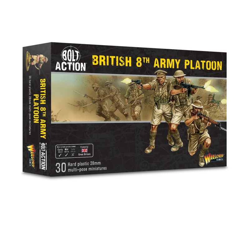 Bolt Action - Great Britain - 8th Army Infantry