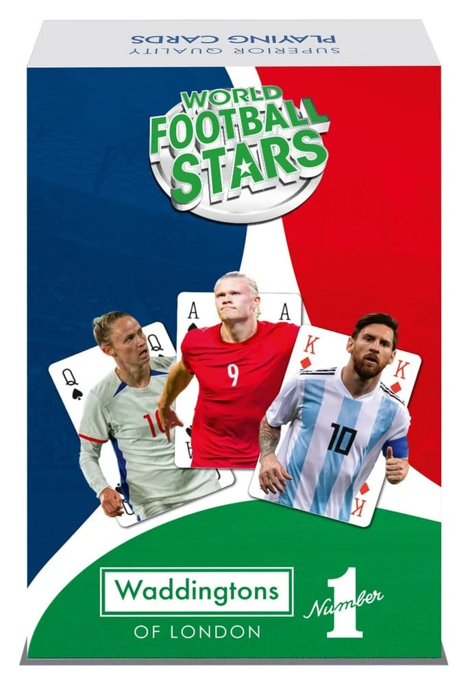 Världens Fotbollsstjärnor Spelkort Nr 1 *Engelsk Version*