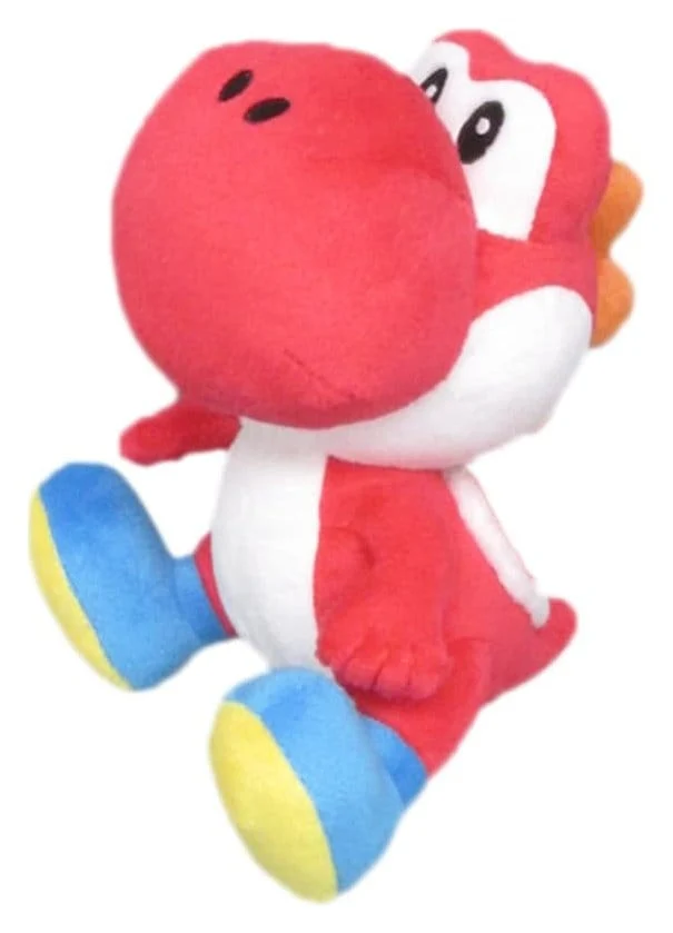 Super Mario gosedjur Yoshi röd 17 cm