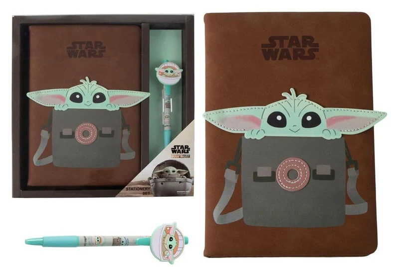 Star Wars The Mandalorian Skrivbordsset med Grogu