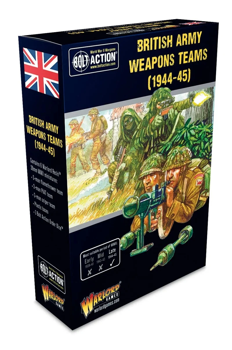 Bolt Action - Great Britain - British Army (1944-1945) Weapons Teams