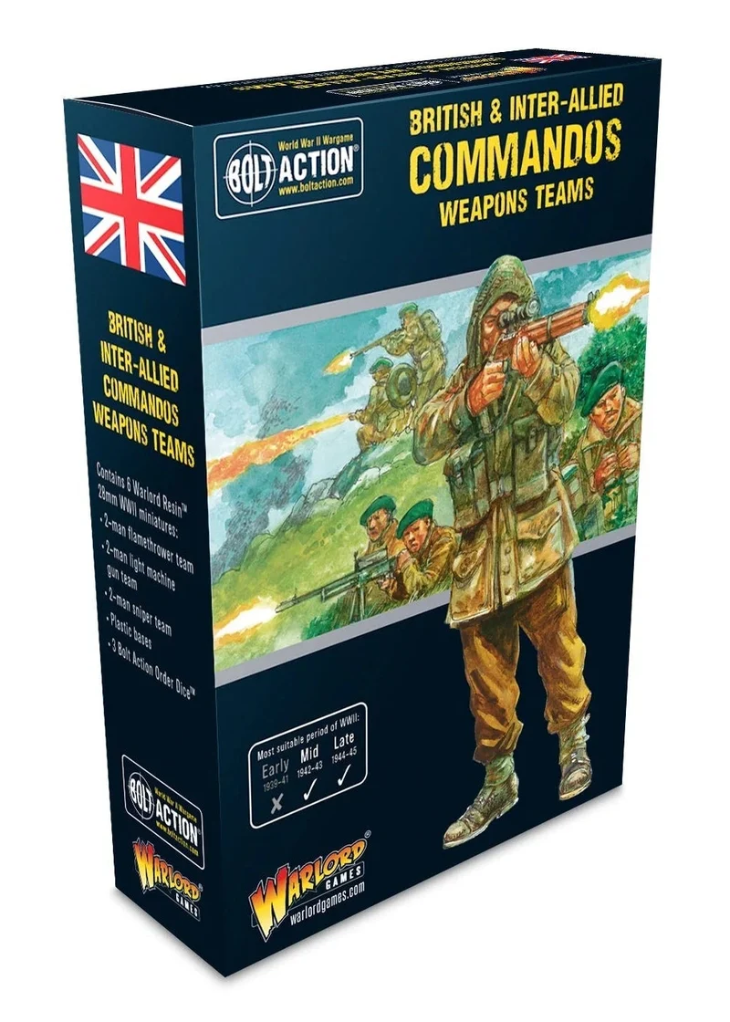 Bolt Action - Great Britain - British & Inter-Allied Commandos Weapons Team