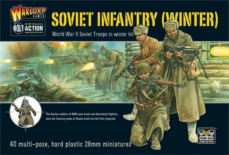 Bolt Action - The Soviet Union - Infantry Platoon (Winter)