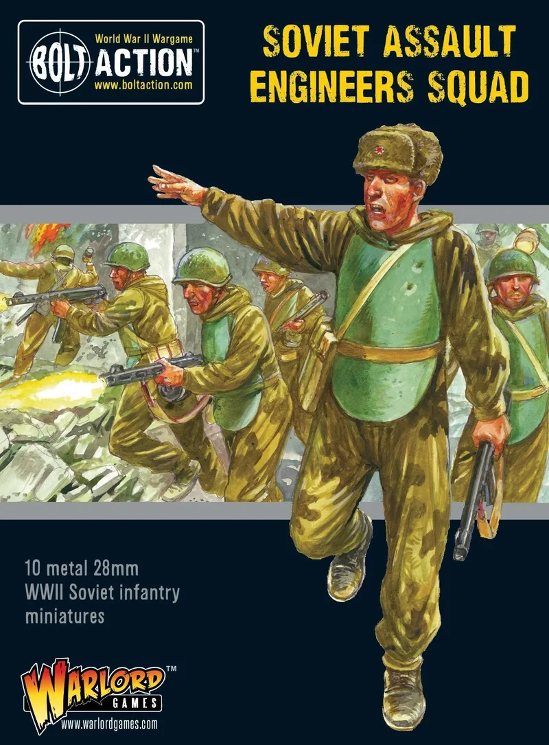 Bolt Action - The Soviet Union - Assault Engineers Squad