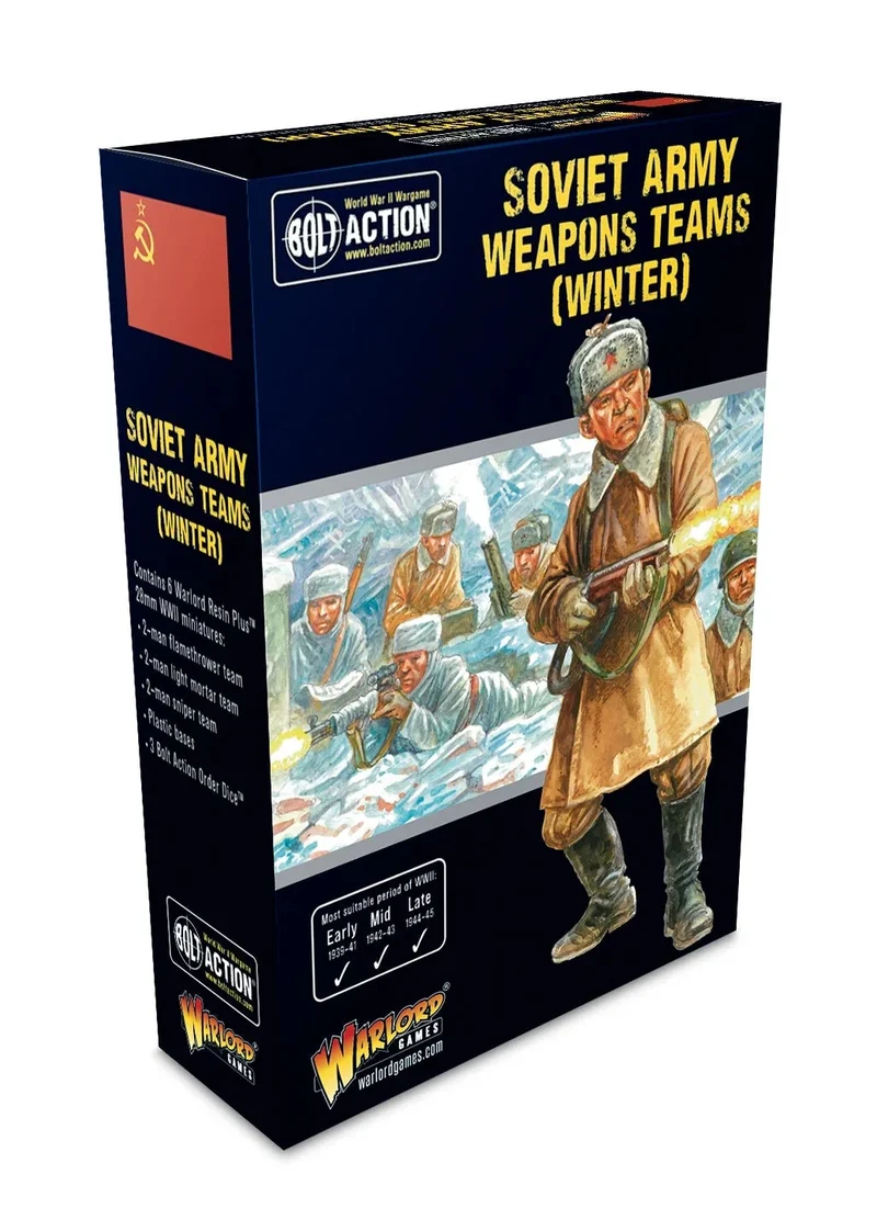 Bolt Action - The Soviet Union - Weapons Team (Winter)