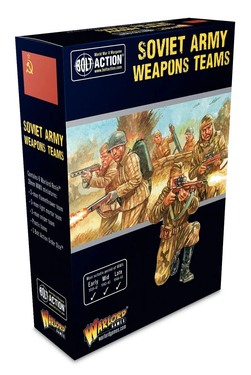 Bolt Action - The Soviet Union - Weapons Team