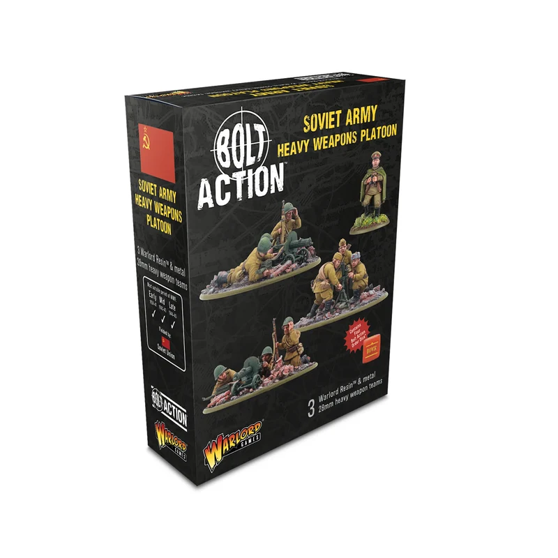 Bolt Action - The Soviet Union - Heavy Weapons Platoon