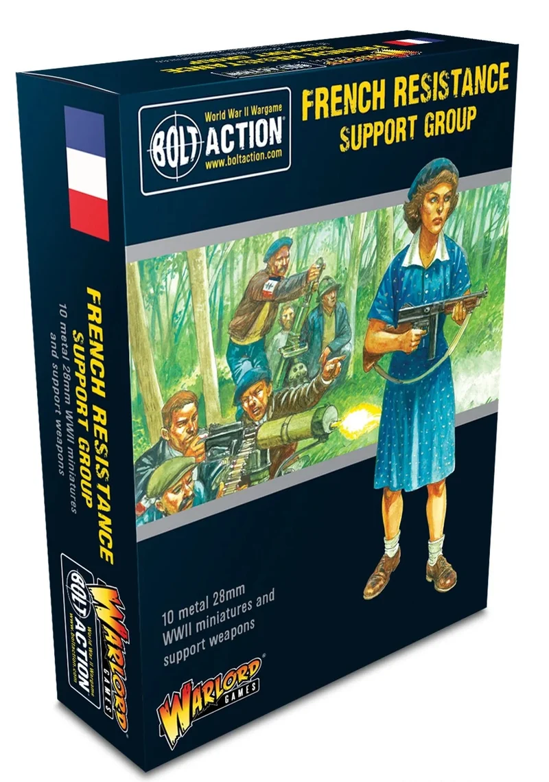 Bolt Action - French Army - Resistance Support Group