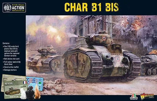 Bolt Action - French Army - Char B1 Bis