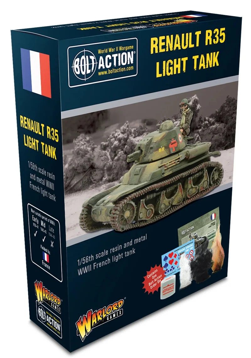 Bolt Action - French Army - Renault R35 Light Tank