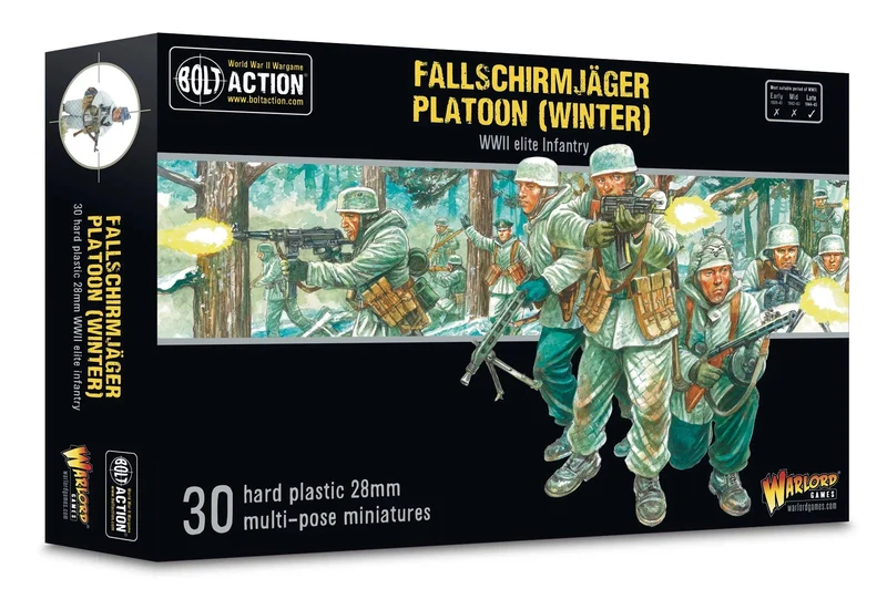 Bolt Action - Germany - Fallschirmjäger Platoon (Winter)