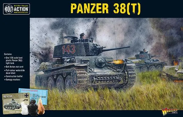 Bolt Action - Germany - Panzer 38(t)