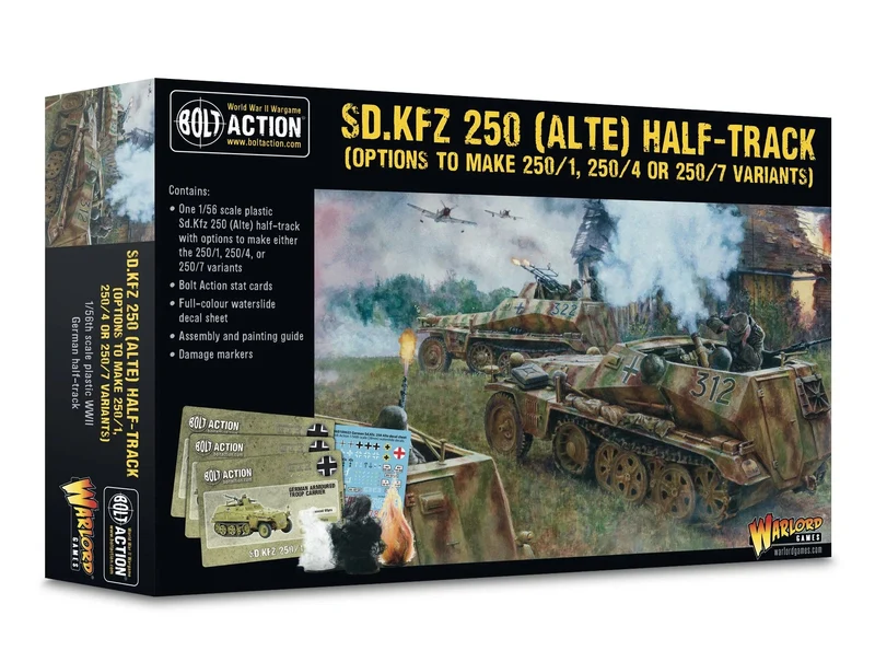 Bolt Action - Germany - Sd.Kfz 250 Alte (Options for 250/1, 250/4 & 250/7)