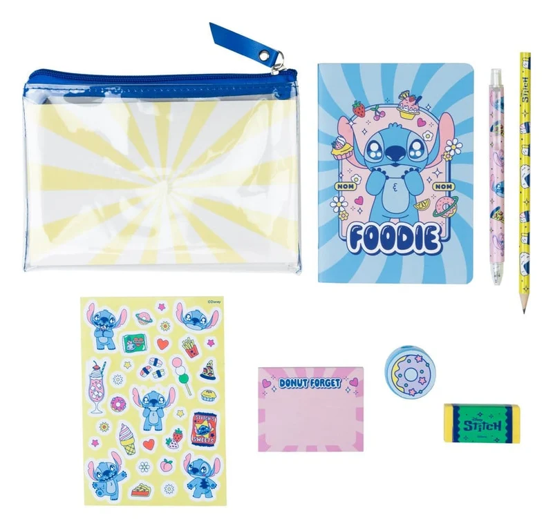 Disney Stitch Grundläggande Set för Skrivmaterial