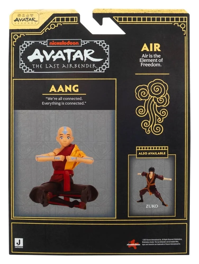 Avatar: Den Siste Luftbändaren Klassisk Actionfigur Aang (B3) 17 cm