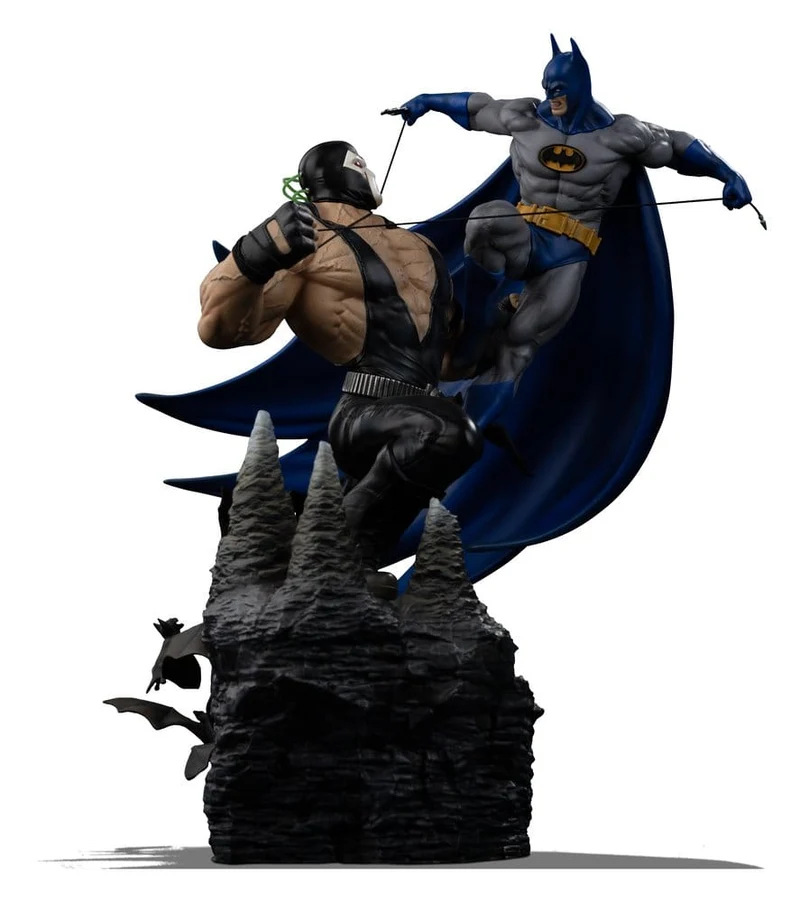 DC Comics Diorama i skala 1/10 Batman mot Bane 33 cm