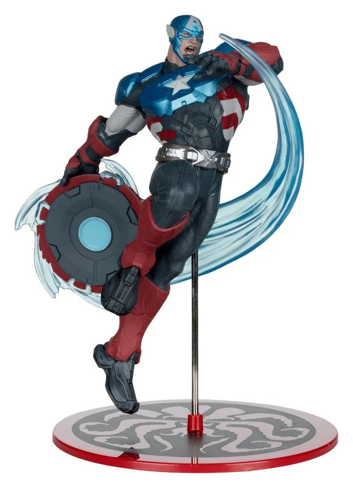Marvel Rivals Kollektion 1/10 Actionfigur Captain America 20 cm