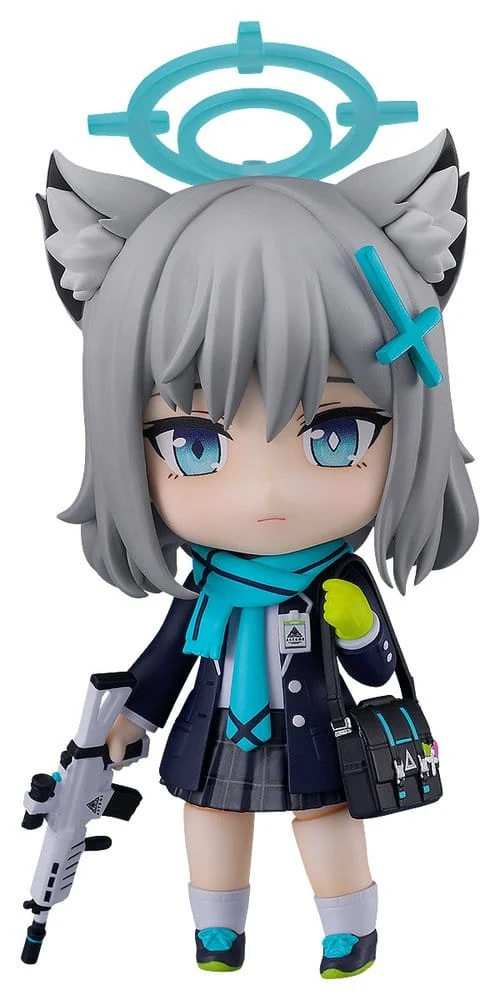 Blue Archive Nendoroid Actionfigur Shiroko Sunaookami (omtryck) 10 cm