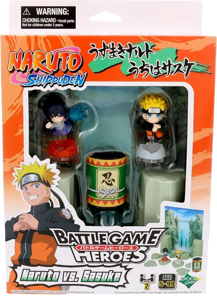 Naruto-spel Naruto mot Sasuke – spännande brädspel för animeälskare i alla åldrar