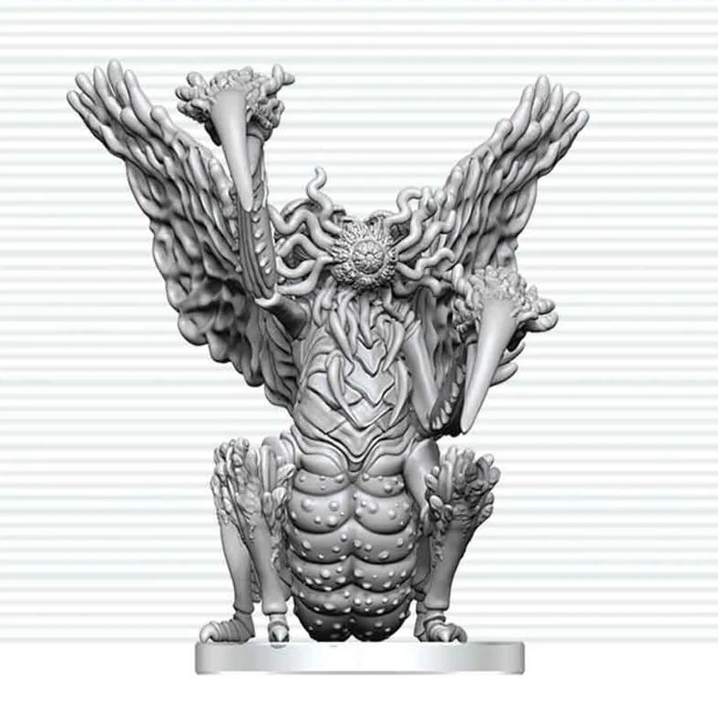 Dungeons & Dragons Nolzur's Marvelous Miniatures Omålade Miniatyr Mi-Go 14 cm