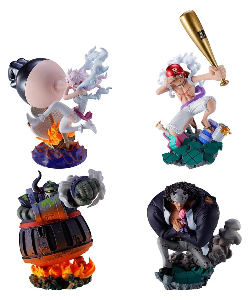 One Piece Petitrama-serien LOGBOX RE BIRTH Ver. Egghead 02 Mini-figurer 8 cm Blind Box Display (4)