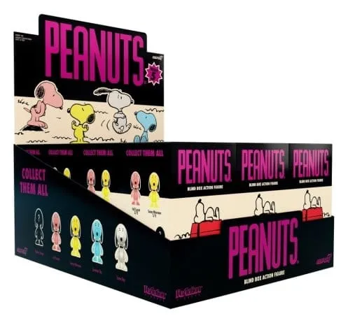 Vintage Peanuts Mini-figurer Fler Snoopies Våg 05 Blind Box Display (12)