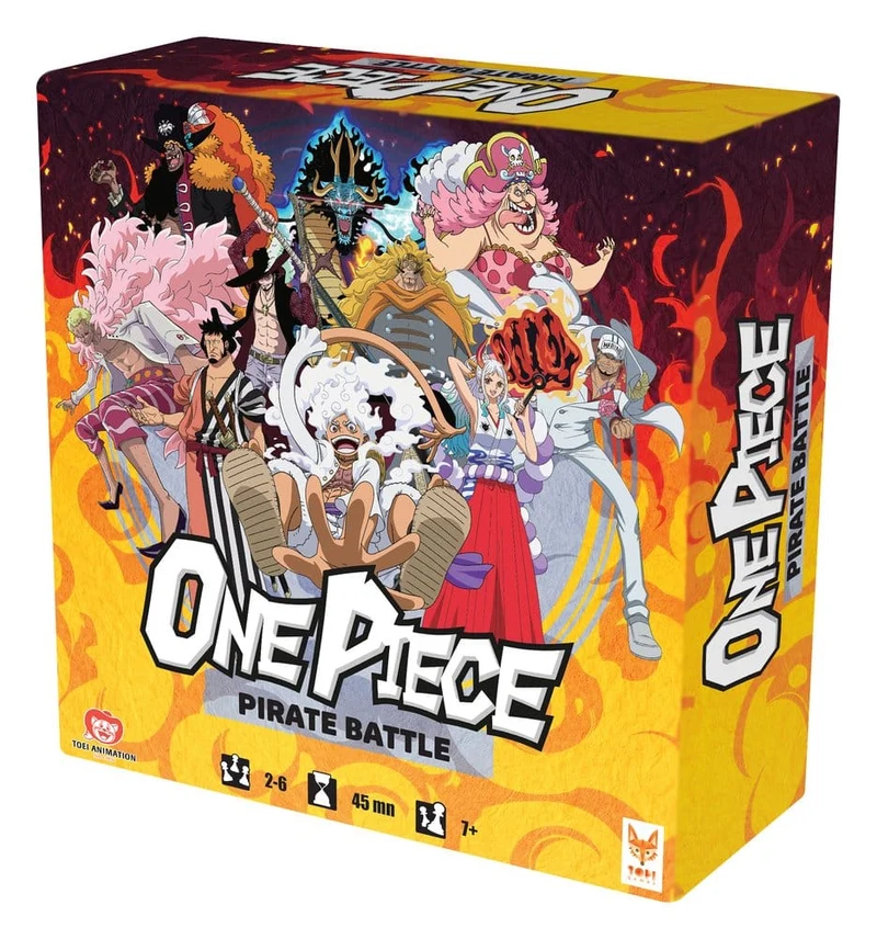 One Piece Brädspel Piratstrid – Engelska Versionen