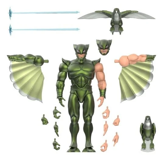 Silverhawks Ultimates Actionfigur Våg 07 Flashback (Tecknad)