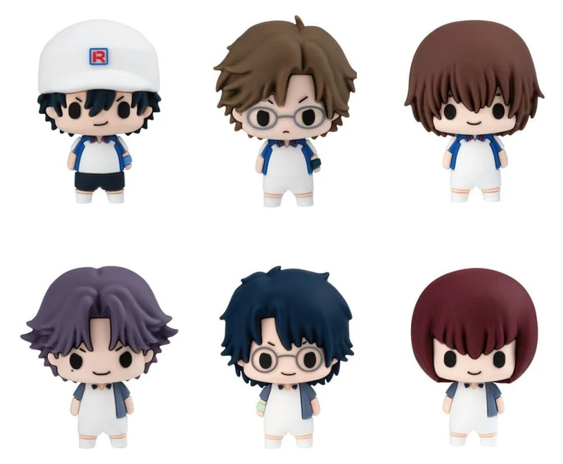 The New Prince of Tennis Chokorin Collection Mini-figurer Vol. 1 5 cm Blind Box Display (6)