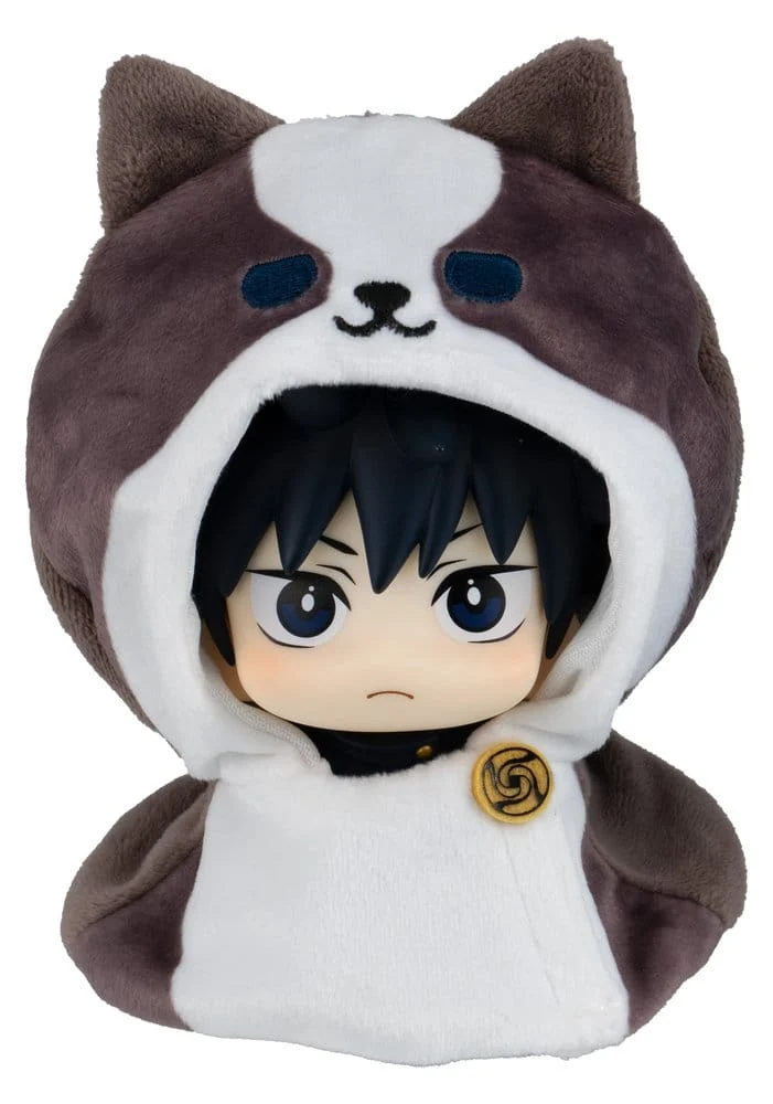 Jujutsu Kaisen Mantel med Huva för PVC-figurer – Animé 5-årsjubileum Megumi Fushiguro