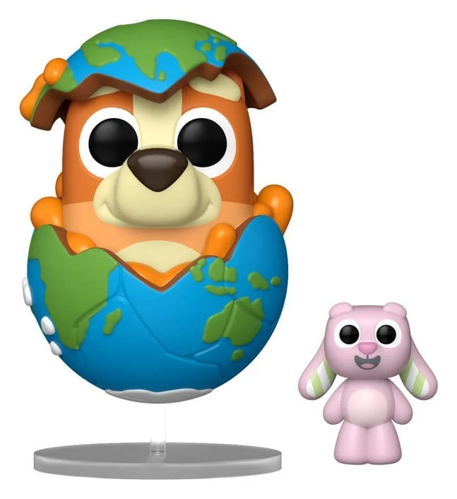 Bluey POP! & Buddy-figur Sömniga Bingo med Fladdrande Kanin 9 cm