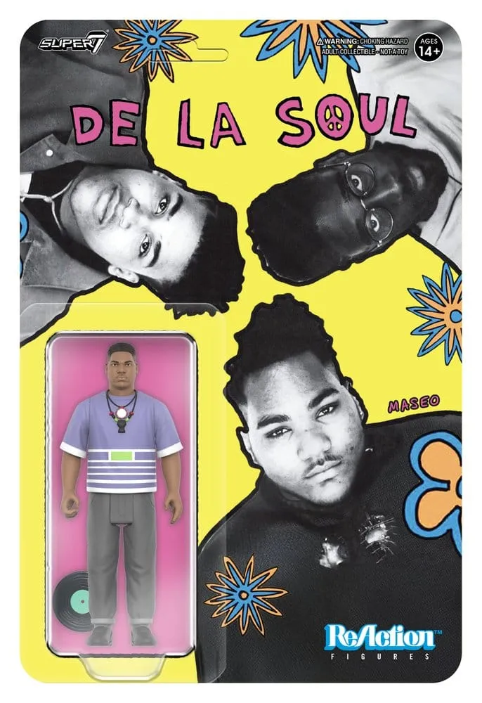 De La Soul ReAction Action Figur Våg 01 Vincent "Maseo" Mason (Me, Myself & I)