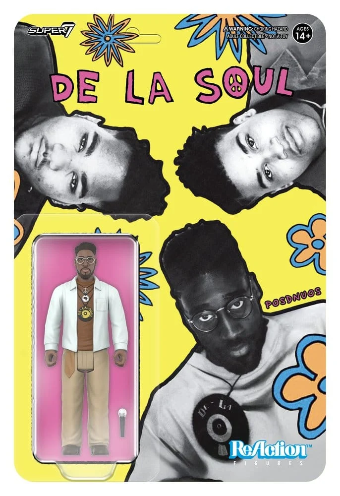 De La Soul ReAction Actionfigur Våg 01 Kelvin "Posdnuos" Mercer (Me, Myself & I)