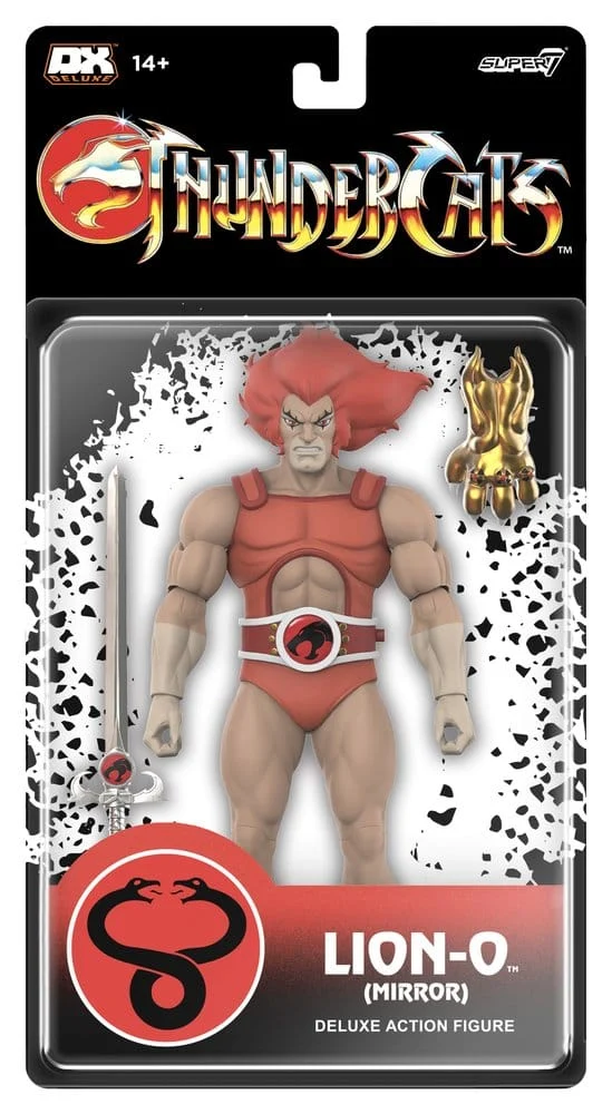 Thundercats DELUXE Actionfigur Våg 04 Lion-O (Spegel)