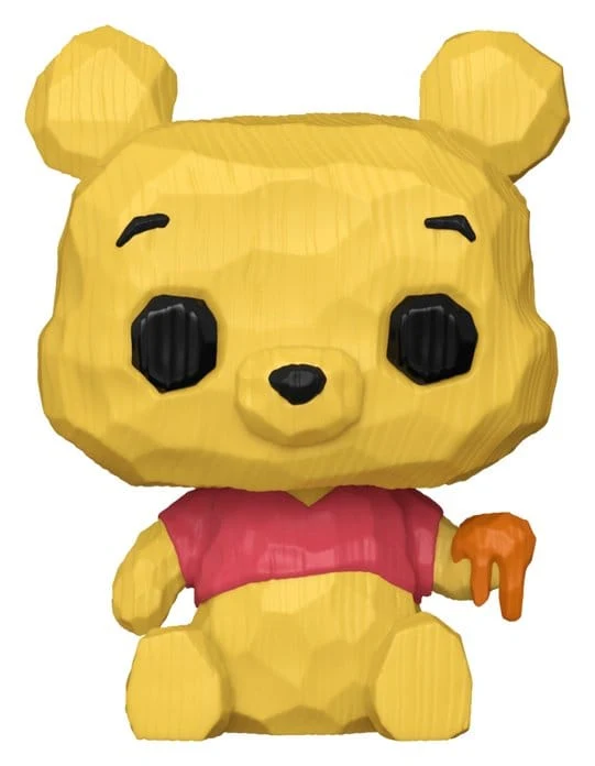 Winnie the Pooh POP! Animation Figur Nalle Puh (Snidad) 9 cm