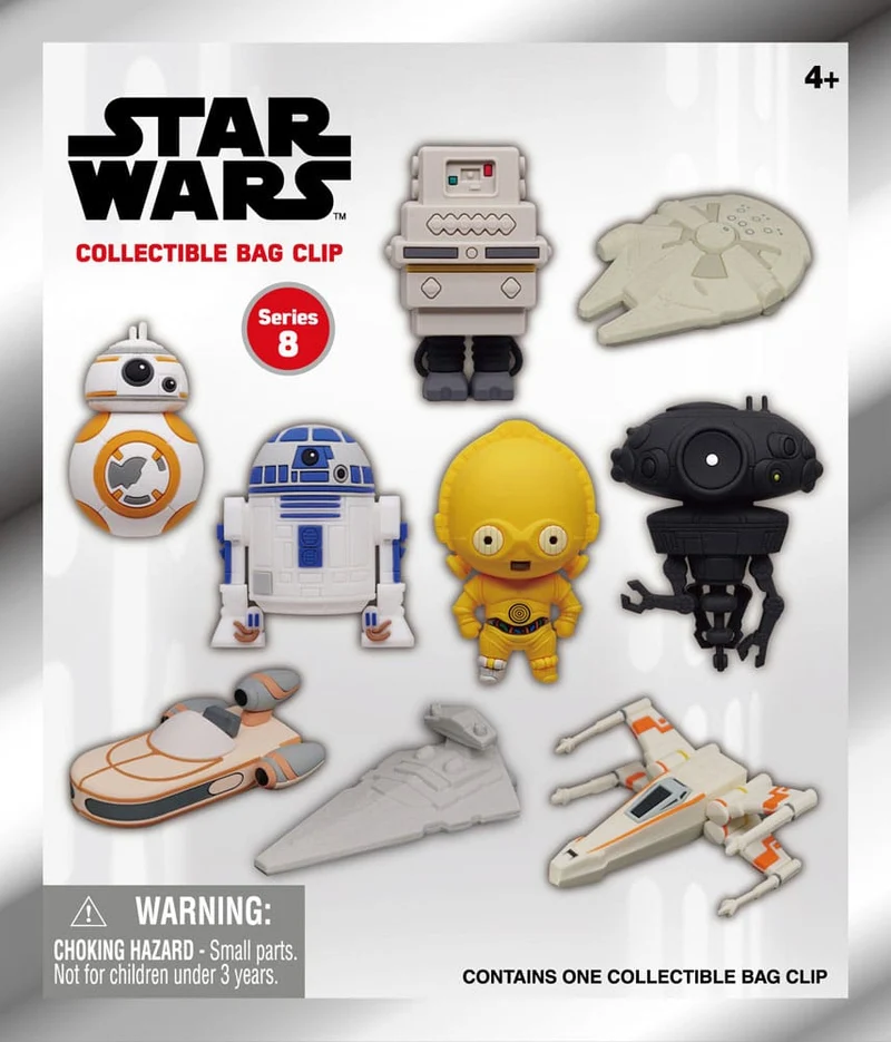 Star Wars: Power Of Force - Soft Touch PVC Bag Clip